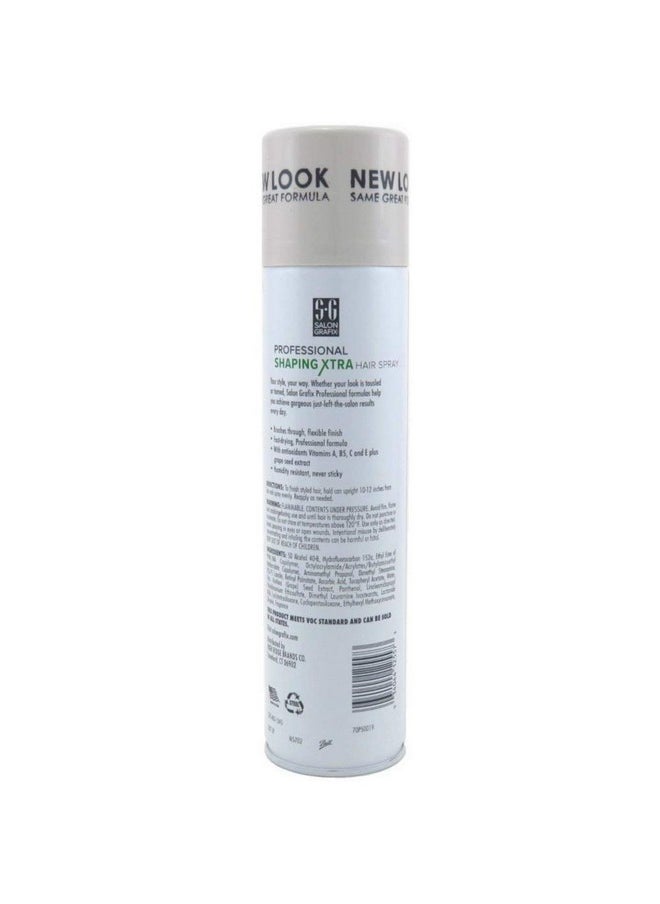 Salon Grafix Profession Shaping Hairspray, Extra Super Hold 9, 10 Oz