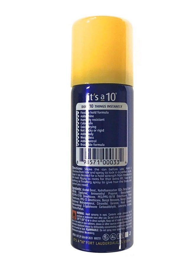 It's a 10 Miracle Finishing Spray, 1.7 Ounce