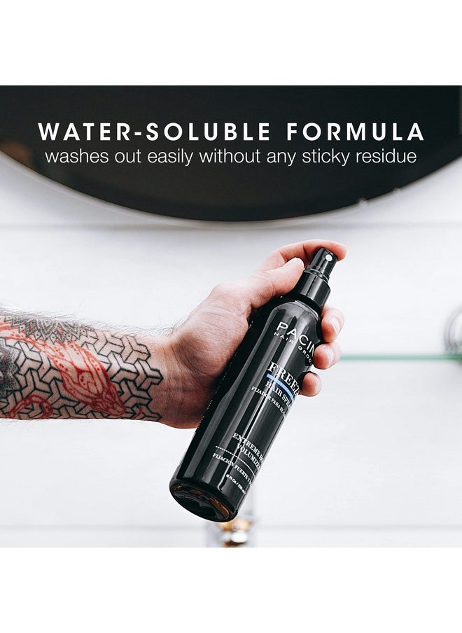 Pacinos Freeze Hair Spray - Extra Hold texture spray for All Hair Type - Professional Hair Setting & Finishing Spray for Maximum Volume