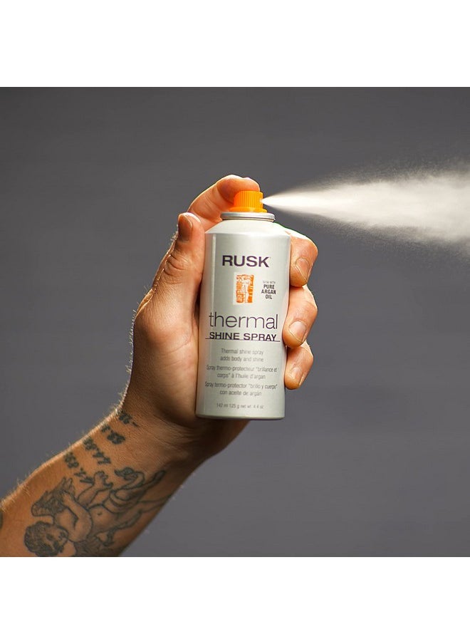Rusk Thermal Shine Spray, Pure Argan Oil, 4.4 oz