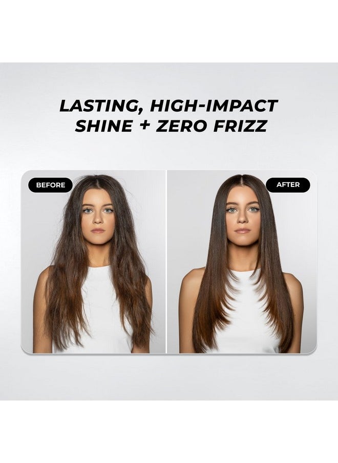 XMONDO Hair Super Gloss Ultra Frizz Defense Spray | Ultimate Frizz & Humidity Guard Designed with Humishield Technology, Vegan Formula Promotes Softer Strands and Enhances Shine, 6.7 Fl Oz