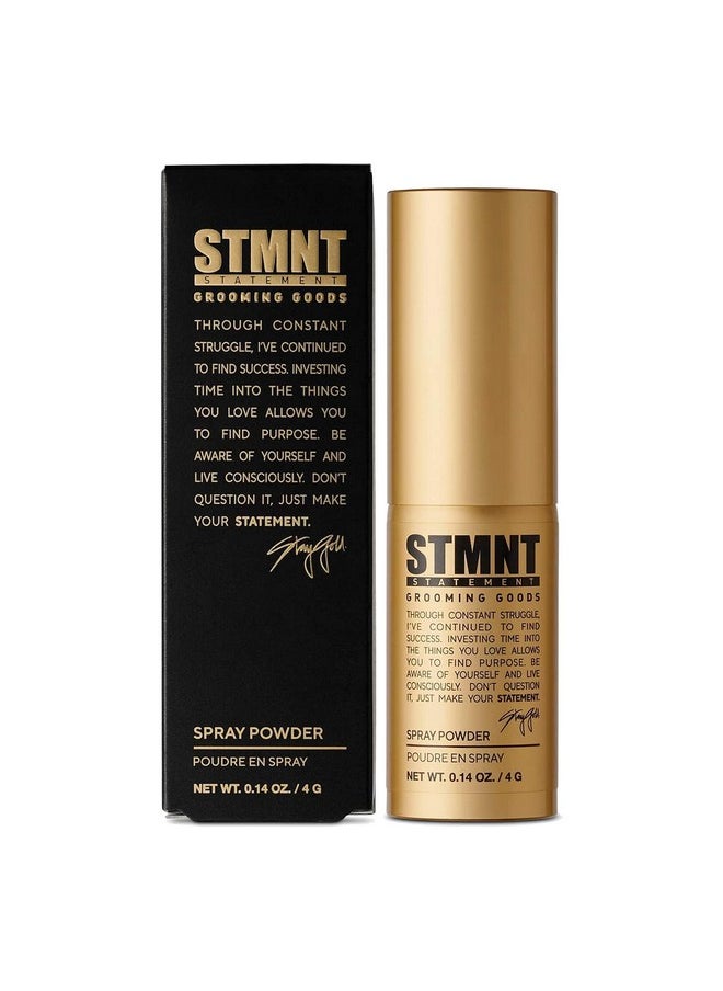 STMNT Grooming Goods Spray Powder, 0.14 oz | Extra Matte Finish | Added Texture and Grip | Super Lightweight Formula | Fuller Feeling Hair