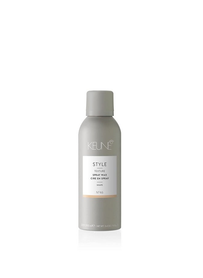 Keune Style Spray Wax for Hair Texture and Hold, Buildable Texture & Natural Shine, 6.1 Fl Oz