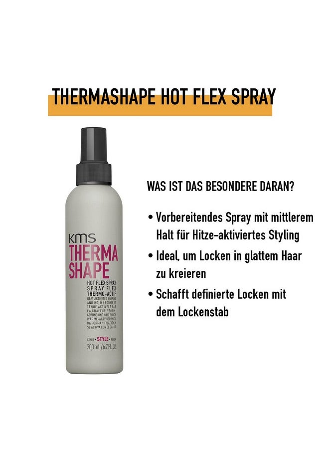 KMS THERMASHAPE Hot Flex Heat Styling Spray, 6.7 oz