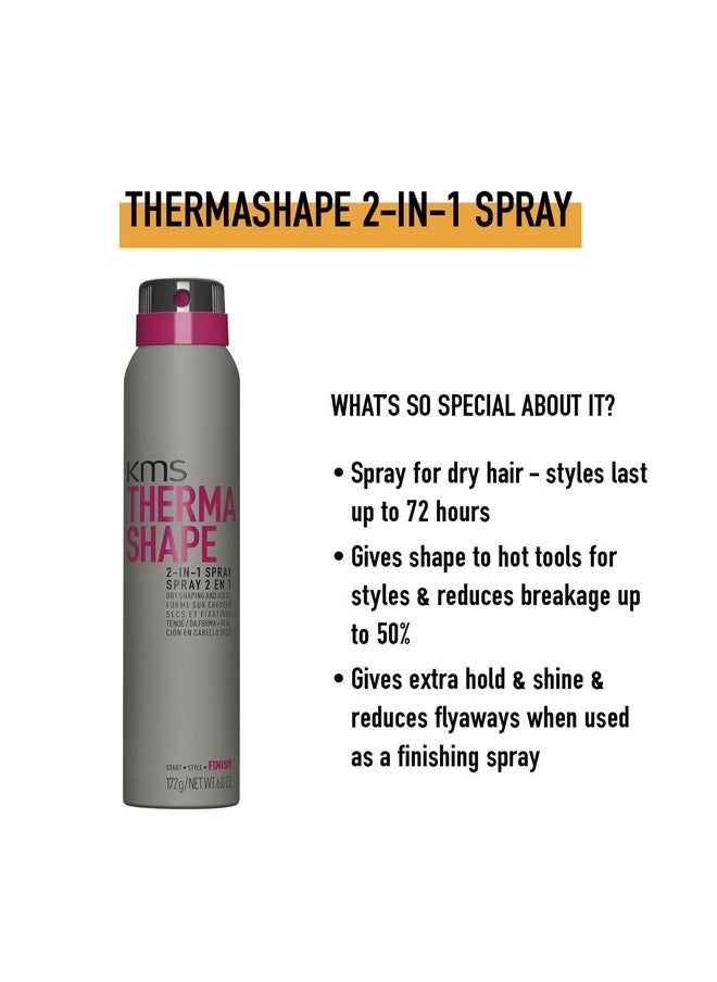 KMS THERMASHAPE 2-in-1 Spray, 6.0 oz