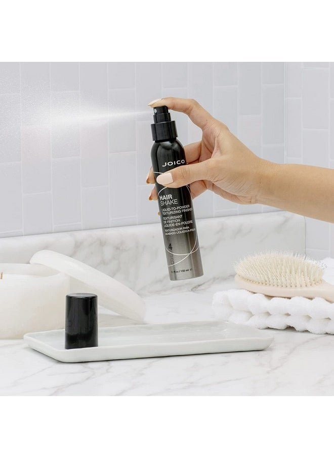 Joico Hair Shake Liquid-To-Powder Texturizing Finisher | For Most Hair Types | Long-Lasting Volume | Instant Lift | Quick Dry Finish | Protects Against Pollution | Paraben Free | 5.1 Fl Oz