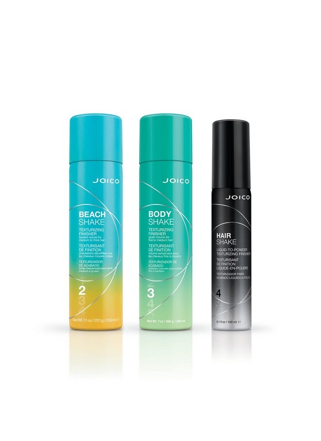 Joico Hair Shake Liquid-To-Powder Texturizing Finisher | For Most Hair Types | Long-Lasting Volume | Instant Lift | Quick Dry Finish | Protects Against Pollution | Paraben Free | 5.1 Fl Oz
