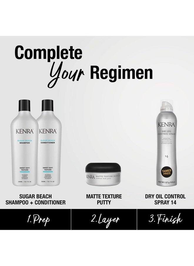 Kenra Dry Oil Control Spray 14 | Medium Hold | Nourishing Spray | Frizz Control Hairspray | All Hair Types | 8 oz