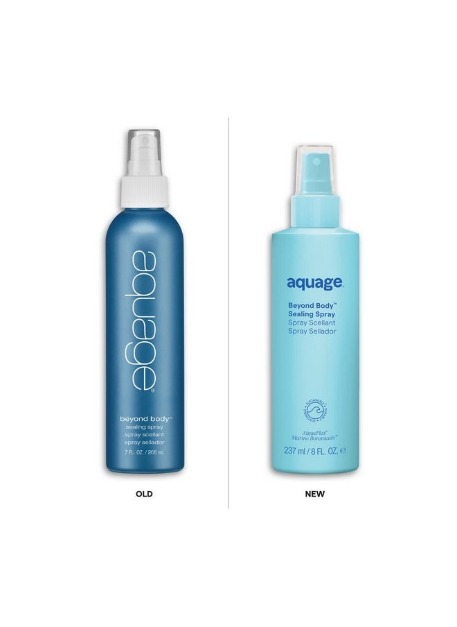 AQUAGE. Beyond Body Sealing Spray, Medium Hold, Non-Aerosol Heat-Activated Spray that Guards Against Frizz and Flyaways, Adds Body and Shine for Smooth Healthy Hair, 8 oz
