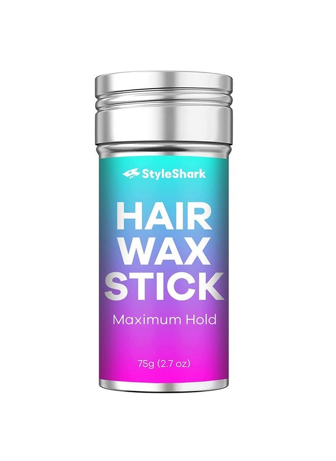 StyleShark Non-Greasy Hair Wax Stick for Styling Flyaways and Frizz - 2.7 oz Wax for Edge Control on Wigs and Hair