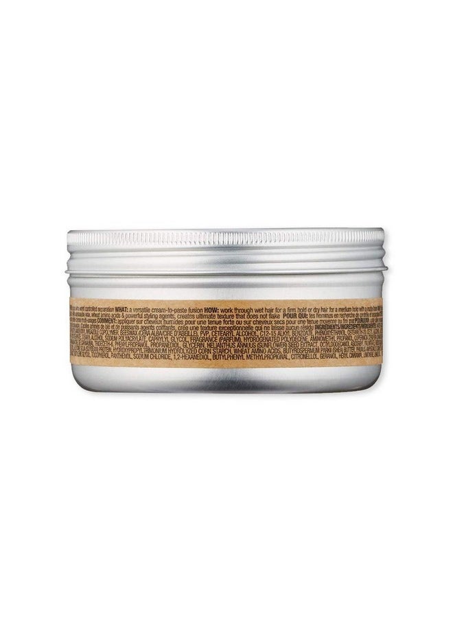 TIGI Bed Head for Men Pure Texture Hair Molding Paste - Use for Texture & Separation - Versatile Cream-to-Paste Fusion - For Men's Hairstyles - Use on Damp & Dry Hair - 2.93 oz (2 Pack)