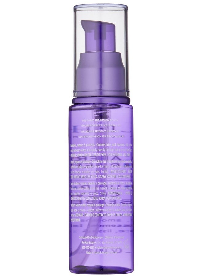 Obliphica Seaberry Leave in Hair Serum for Medium & Course Hair - Vitamins and Omegas for Frizz Free & Nourished Hair - Hair Serum for Dry Hair and Growth - 2.2 Fl Oz