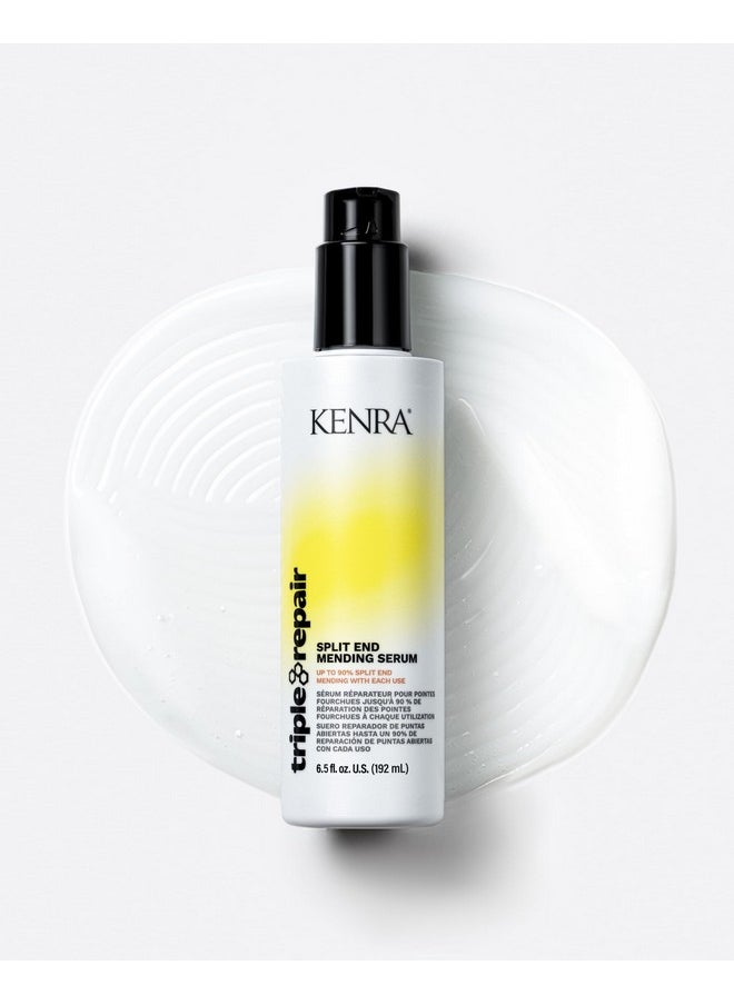 Kenra Triple Repair Split End Mending Serum | Up to 90% Split End Mending with Each Use | Targets & Repairs Weak or Broken Bonds | Split Ends | Damaged Hair | Bond Builder| Sulfate-Free | 6.5 fl. oz.