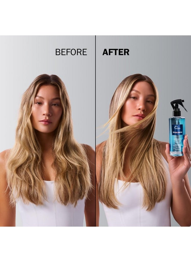 TRUSS Frizz Zero Liquid Hair Mask - Anti Frizz Treatment Spray with Thermal Heat Protection For Blow Drying, Flat Irons and Curling Irons - Detangler Spray Instantly Detangles Damaged Strands