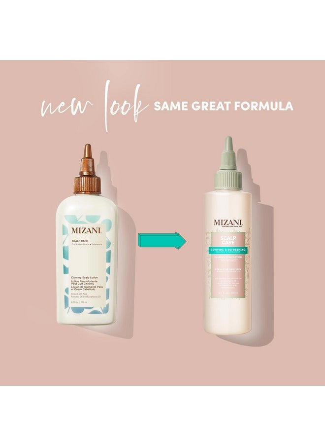 Mizani Scalp Care Calming Scalp Lotion |Dandruff Treatment | Nourishes & Soothes Scalp | For Curly Hair | 4 Fl Oz