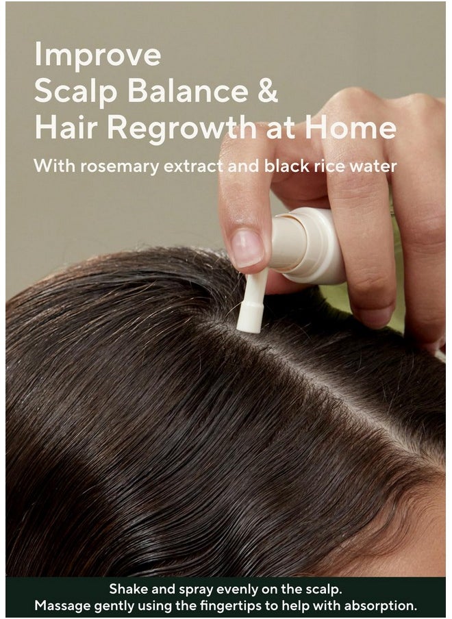 AROMATICA Rosemary Scalp Strengthening Enhancer Duo Set - Scalp Serum For Hair Growth & Itchy Scalp Treatment with Rosemary Oil | Dandruff Treatment And Oily Scalp Moisturizer