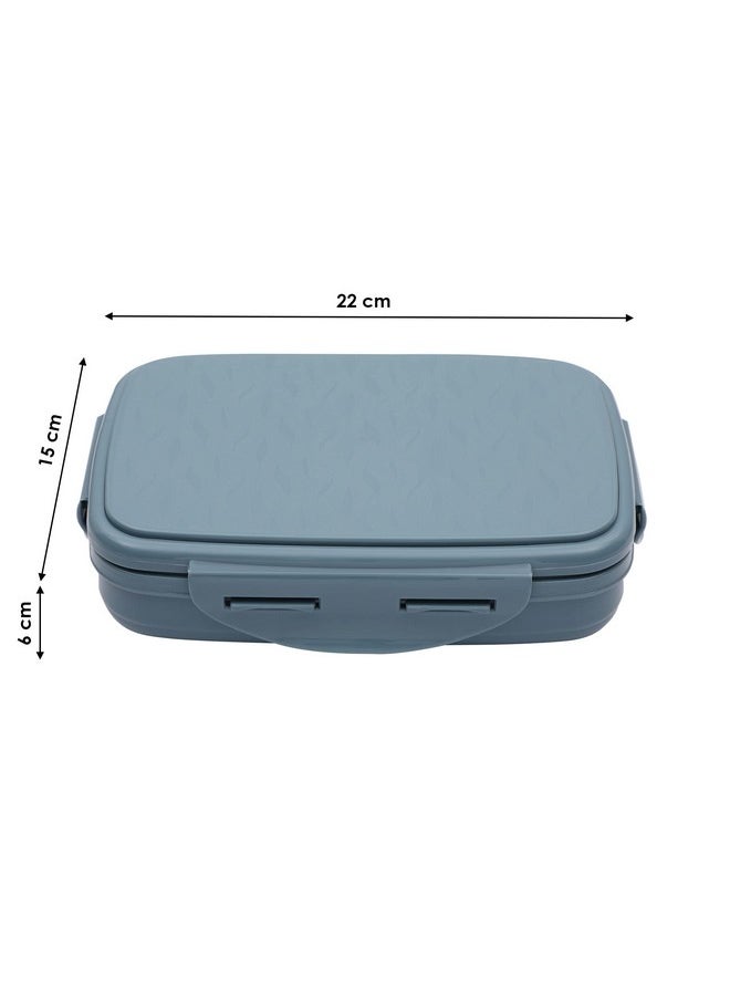JAYPEE Stainless Steel Insulated Lunch Box Wavesteel Sr. Peacock Plum, 600 ml, Airtight Tiffin Box for School Kids |Spillproof with Silicon Seal |Food Grade | BPA Free