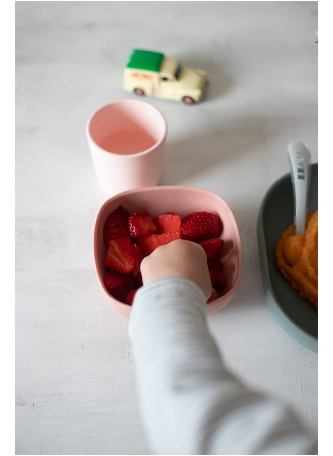 Silicone Suction Baby Bowl - Silicone Bowl, Toddler Bowls, Baby Bowls First Stage, Baby Necessities, Baby Essentials, Toddler Baby Feeding, Rose