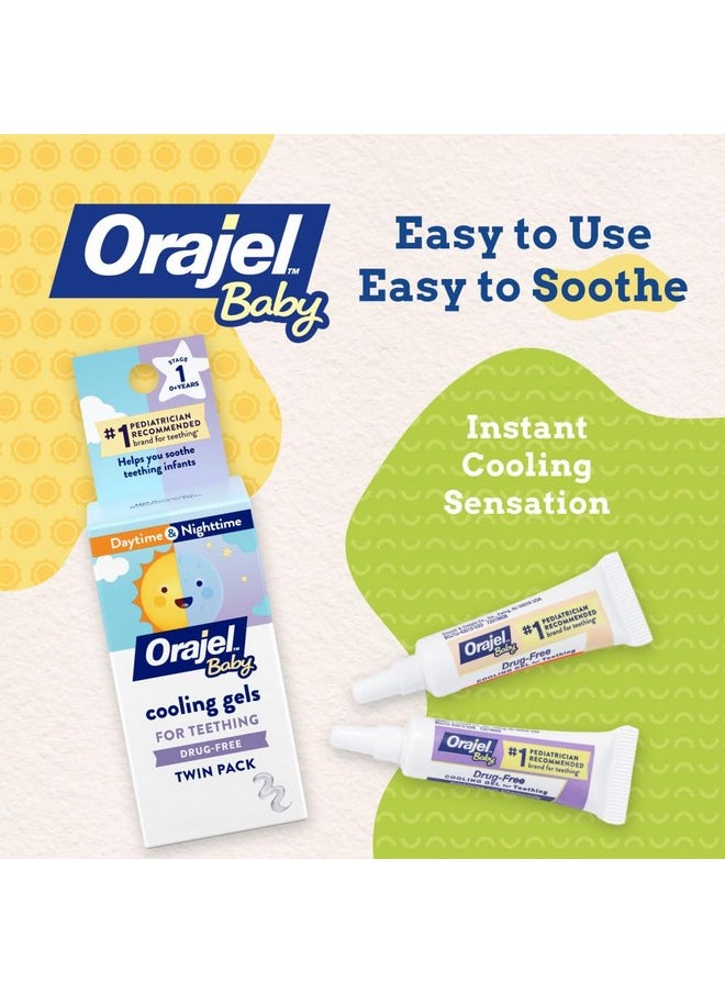 Baby Orajel Orajel Baby Daytime And Nighttime Non-Medicated Cooling Gels For Teething