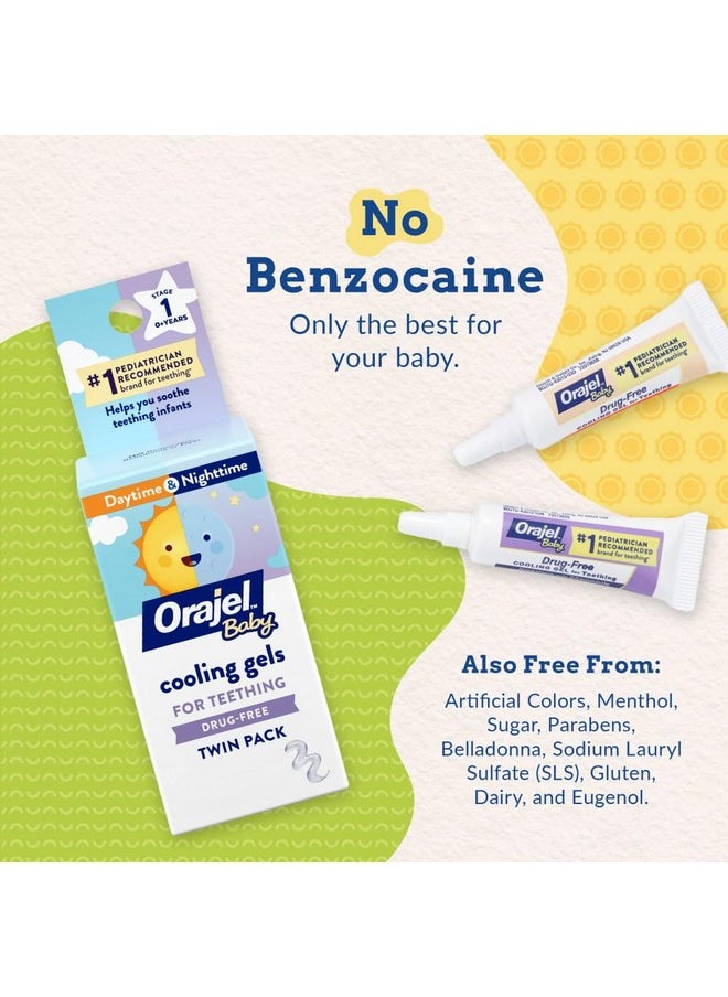 Baby Orajel Orajel Baby Daytime And Nighttime Non-Medicated Cooling Gels For Teething