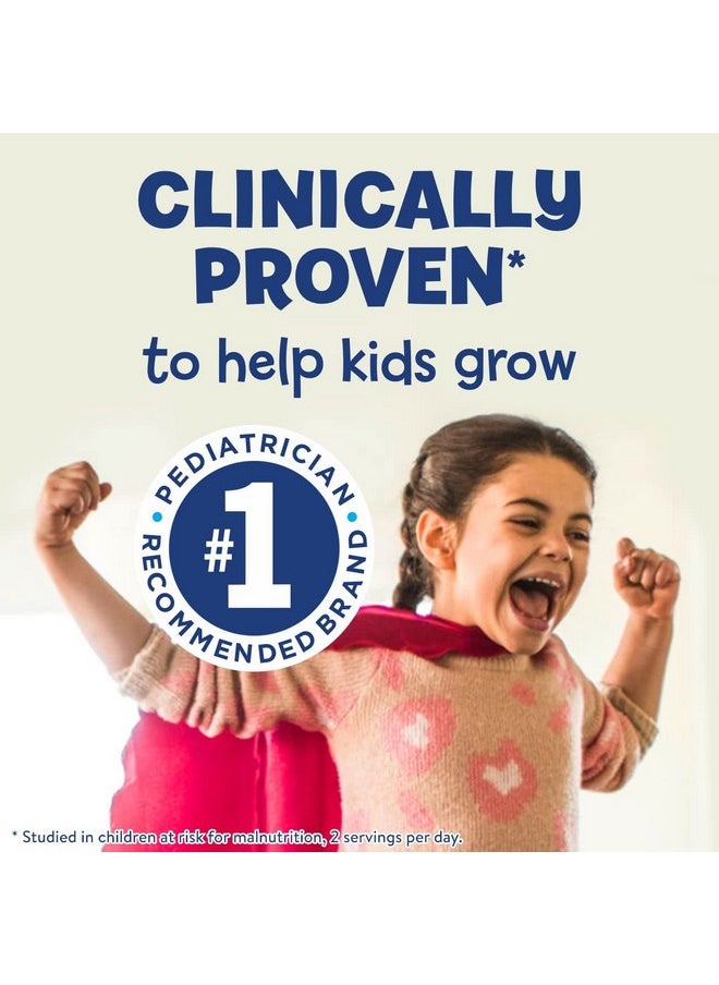 PediaSure Grow & Gain with Immune Support Shake Mix Powder, Kids Shake, 23 Vitamins and Minerals, 6g Protein, Helps Kids Catch Up On Growth, Non-GMO, Gluten-Free, Vanilla, 14.1-oz Can, 8 Servings
