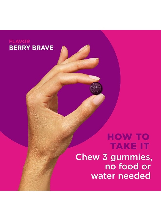 Olly Gummy Active Immunity+Elderberry, 45 Gummies (1 Pack), Berry Flavor