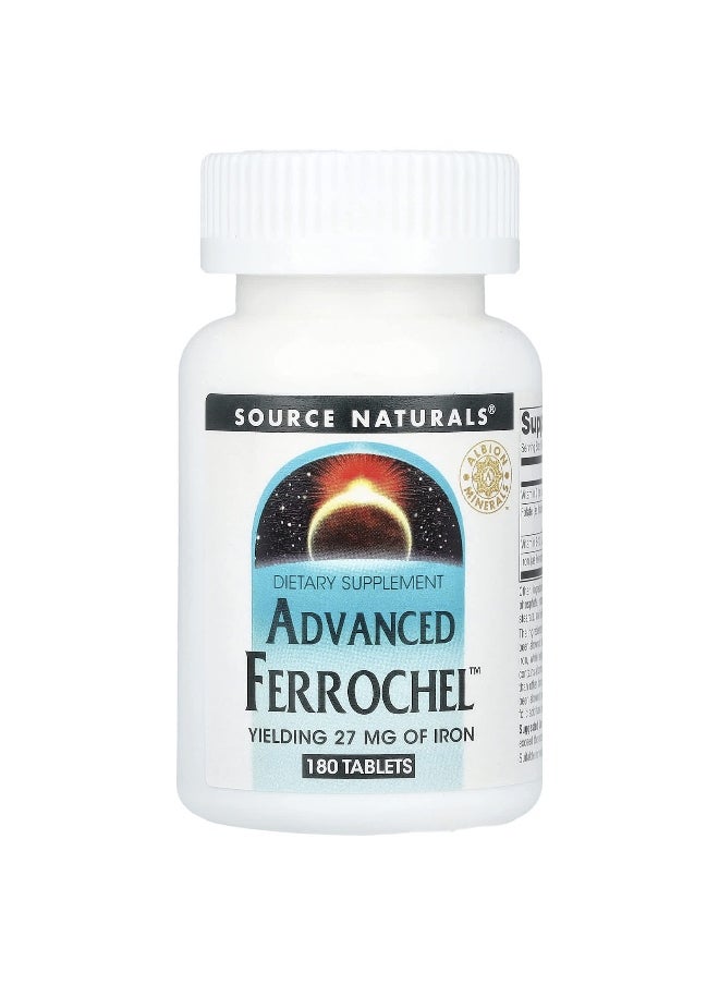 Source Naturals, Advanced Ferrochel™, 180 Tablets