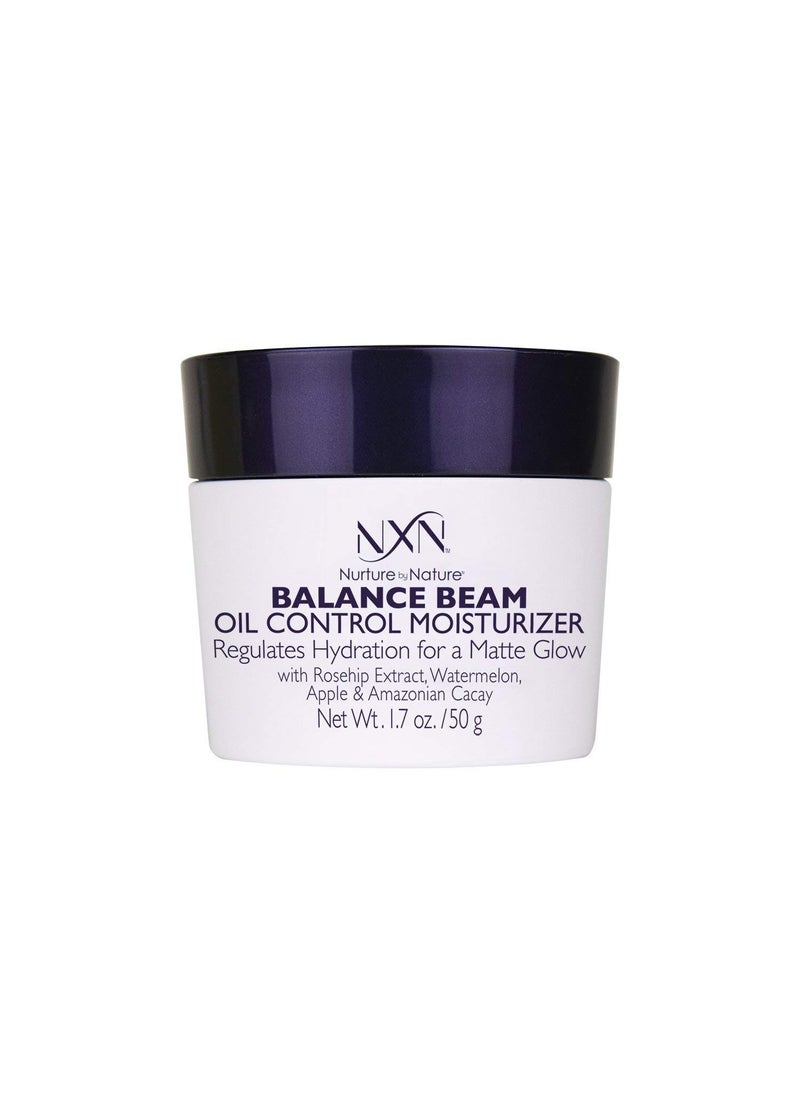 NxN Balance Beam Oil Control Gel Cream Face Moisturizer Natural Anti Aging Formula for Oily or Combination Skin Men and Women 17 Oz