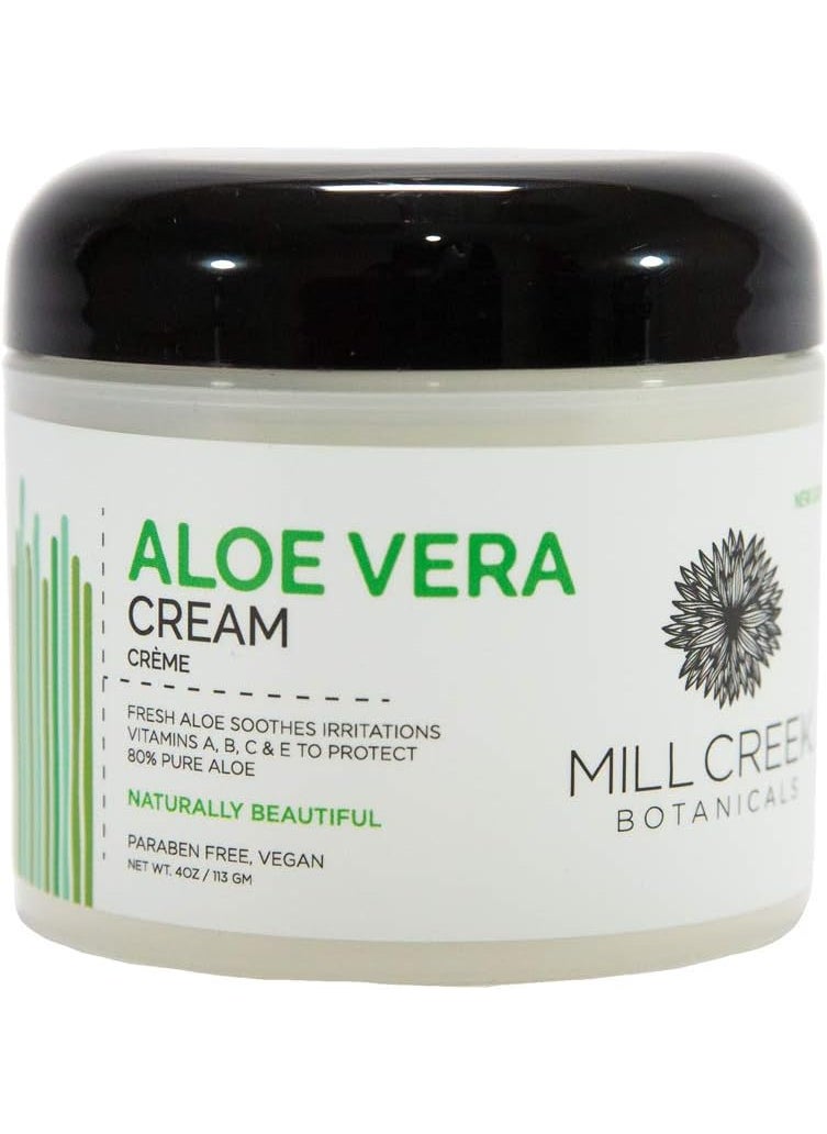 Mill Creek Aloe Vera Cream  4 oz