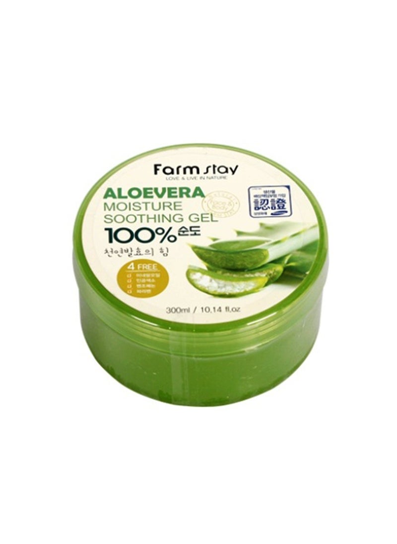 Farmstay 1014ounce Moisture Soothing Gel Aloe