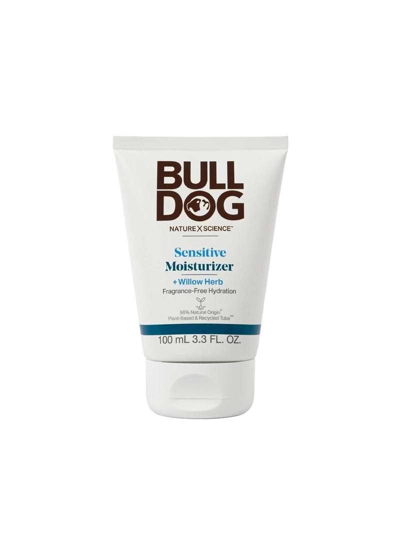 BULLDOG Mens Skincare and Grooming Face Moisturizer Fragrance Free Sensitive 33 Fluid Ounce