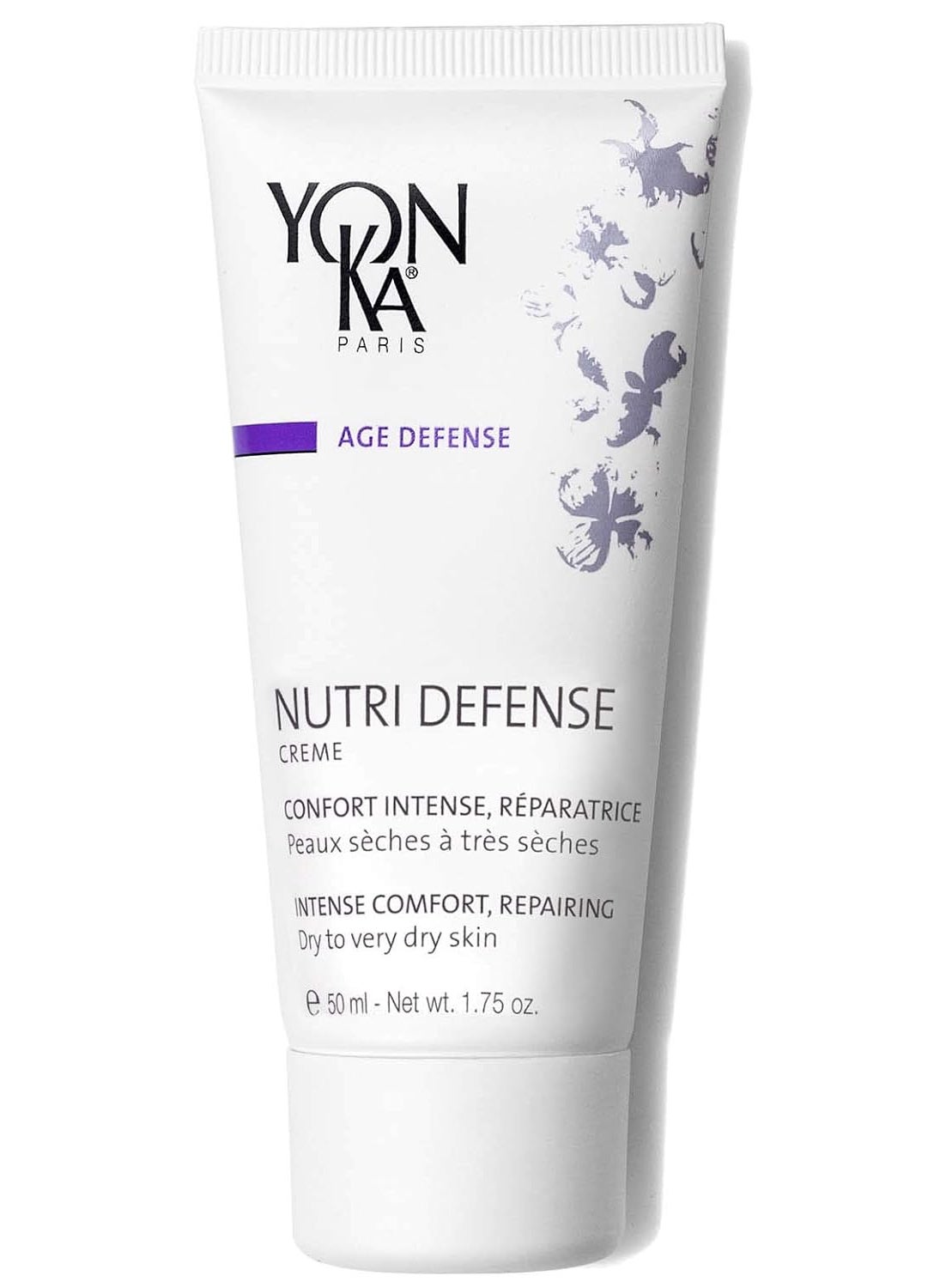 YonKa NutriDefense Creme 50ml Nourishing Dry Skin Facial Moisturizer Rich Shea Butter Treatment Cream with Prebiotics and Probiotics Dry and Sensitive Skin ParabenFree