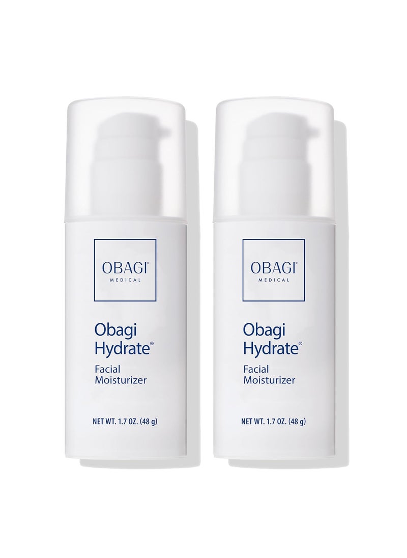 Obagi Hydrate Facial Moisturizer  NonComedogenic Intensely Hydrating All Day Moisturizer that Combats Dryness with Tara Seed Extract Shea Butter  Avocado Oil