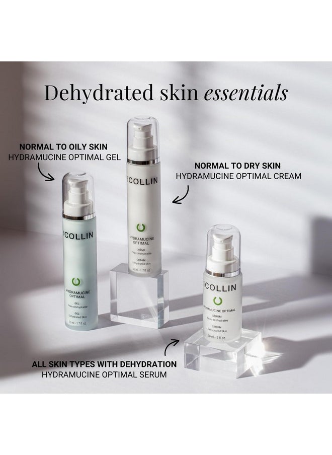 G.M. COLLIN Hydramucine Optimal Cream | Daily Face Moisturizer for Normal to Dry Skin | Firming Facial Lotion