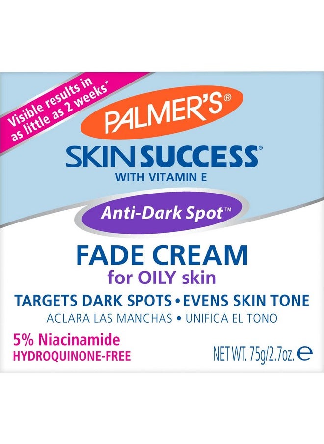 Palmer's Skin Success Eventone Fade Cream for Oily Skin, 2.7 Fl Oz