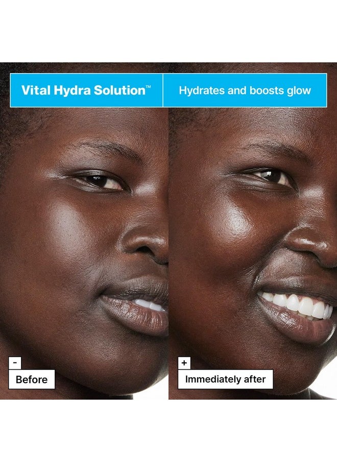 Dr.Jart+ Vital Hydra Solution Water Cream Glow Hydrating Face Moisturizer with Hyaluronic Acid | Korean Skin Care, 1.69 Fl Oz