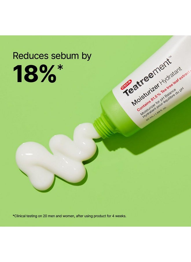 Dr.Jart+ Teatreement Face Moisturizer for Oily Skin with Niacinamide and Glycerin | Korean Skin Care, 1.69 Fl Oz