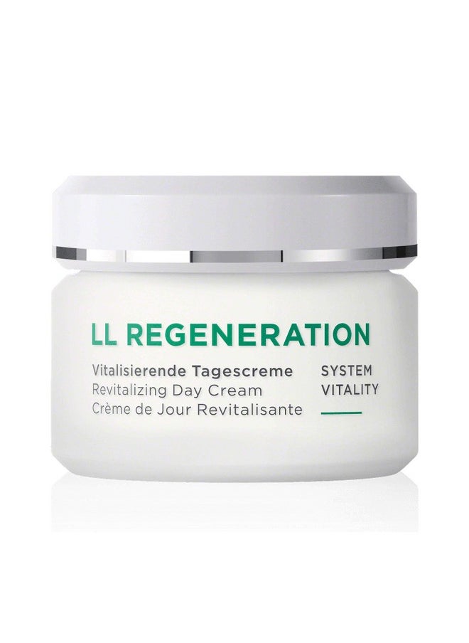 ANNEMARIE BÖRLIND - LL REGENERATION Revitalizing Day Cream - Natural Vitamin C E and Retinoid Anti Aging Face Cream for Visibly Firmer and Wrinkle Free Skin - Step 3 of 5 - 1.69 Fl Oz.
