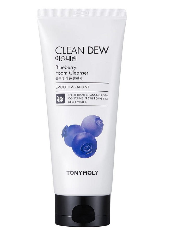 TONYMOLY Clean Dew Blueberry Foam Cleanser