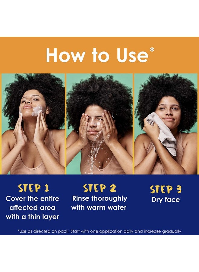 Clearasil Stubborn Acne Control 5in1 Exfoliating Wash, Maximum Strenght with 2% Salicylic Acid Acne Treatment Medicine, Daily Acne Facial Cleanser 6.78 fl oz
