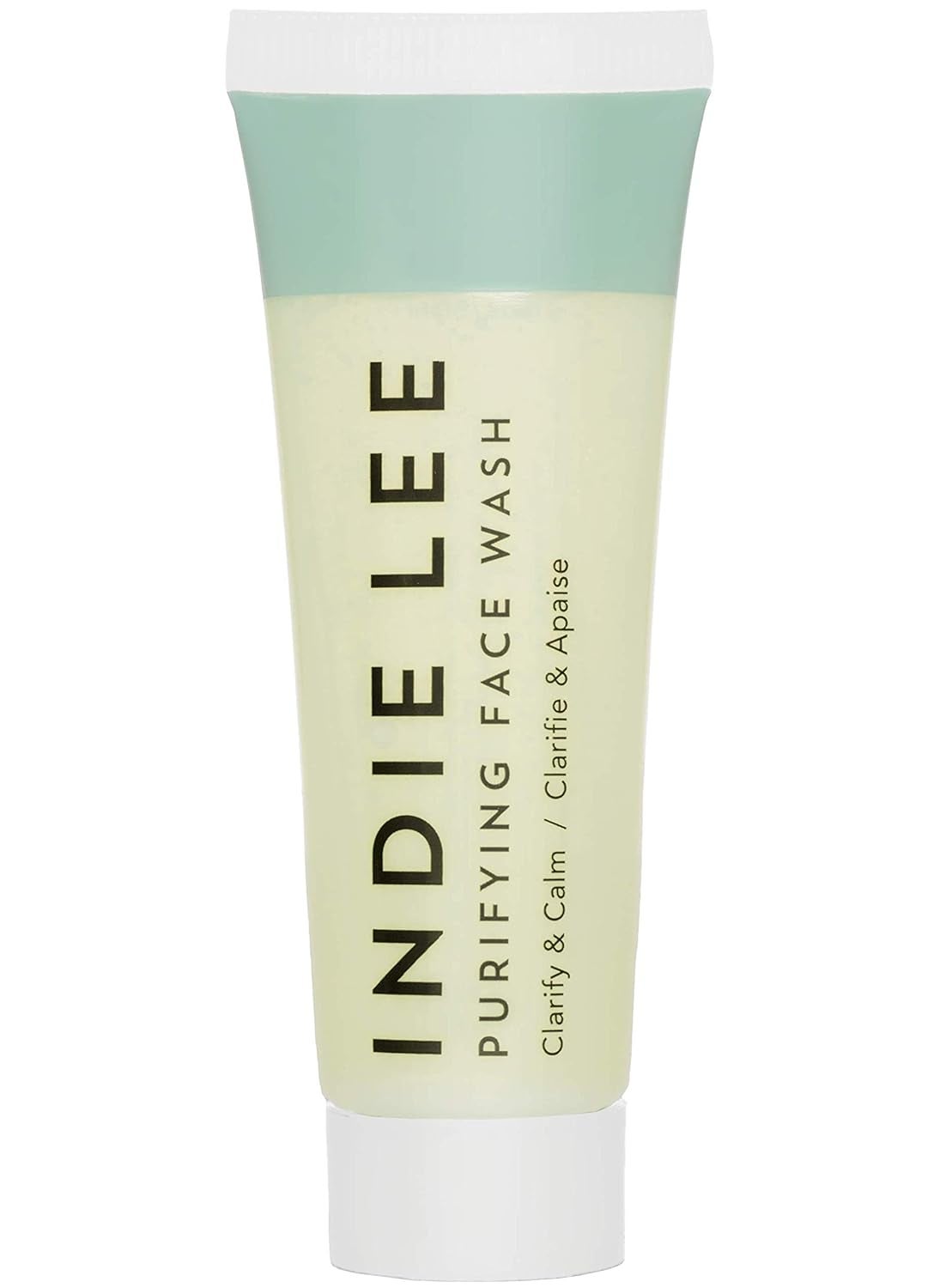 Indie Lee Purifying Face Wash  Travel Size Hydrating Facial Cleanser  Makeup Remover  With Orange Lavender Burdock  Jasmine  Foam Face Wash for All Skin Types  TSA Approved Travel Skincare 30ml
