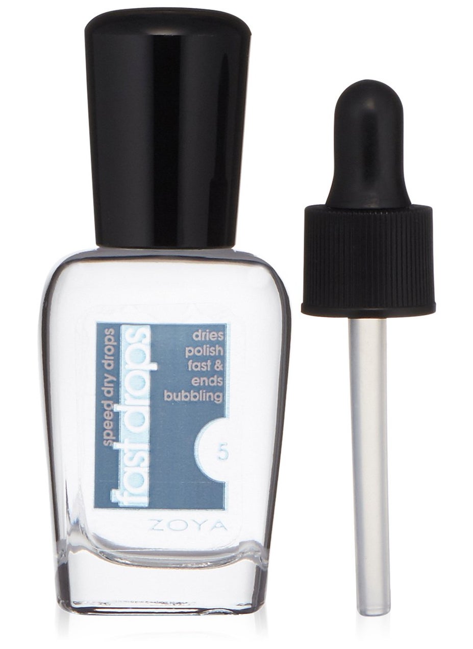 ZOYA Fast Drying Drops Top Nail Coat , Clear , 0.5 Fl Oz