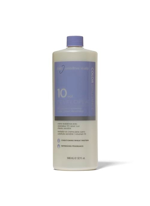 ion Sensitive Scalp 10 Volume Creme Developer, Ionic Buffers and Conditioning Protein to Help Scalp Sensitivity, 32 Ounce
