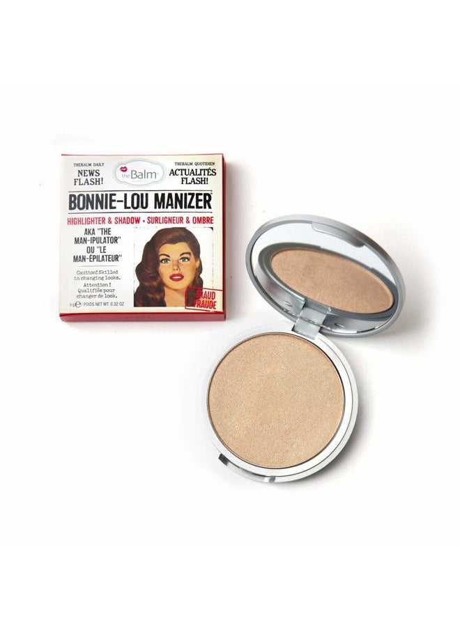 Bonnie-Lou Manizer Highlighter & Shadow, Highly Pigmented, Gilded Highlighter