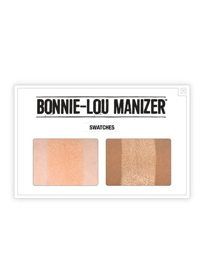 Bonnie-Lou Manizer Highlighter & Shadow, Highly Pigmented, Gilded Highlighter