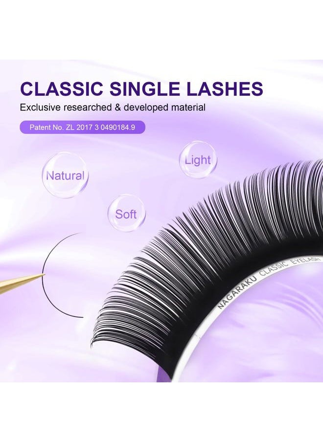 5 Trays Eyelash Extensions Individual Lashes 0.05mm C curl 11/12/13/14/15mm in 1 pack Classic Soft Natural Professional Faux Mink 16 rows