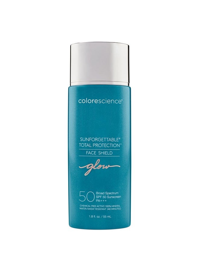 Colorescience Sunforgettable Total Protection Face Shield Glow SPF 50, Glow, 1.8 Fl Oz