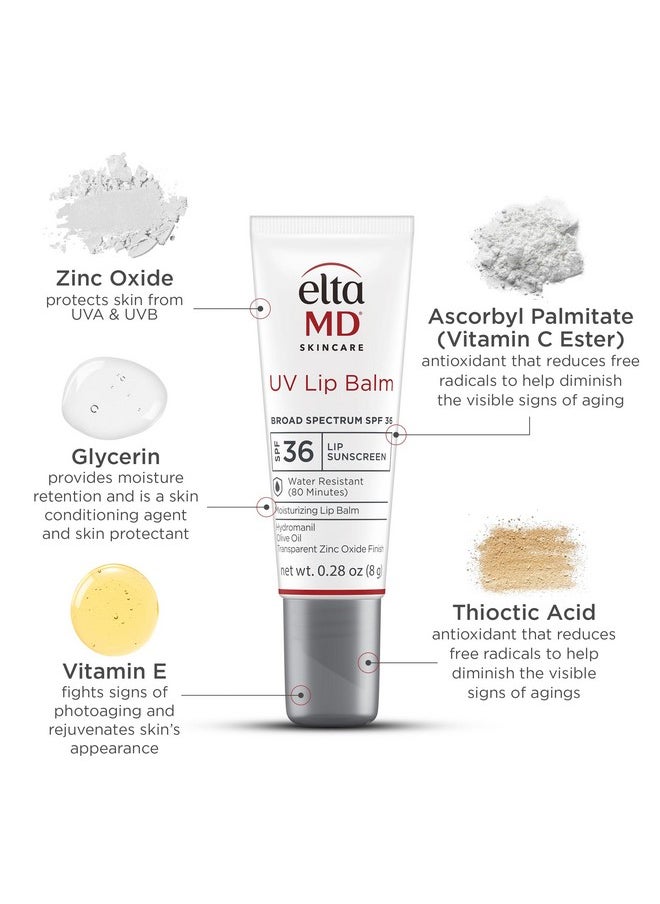 EltaMD UV Lotion Body Sunscreen, SPF 30+ Sunscreen Lotion, Made with Zinc Oxide and Hyaluronic Acid, 7.0 oz Pump