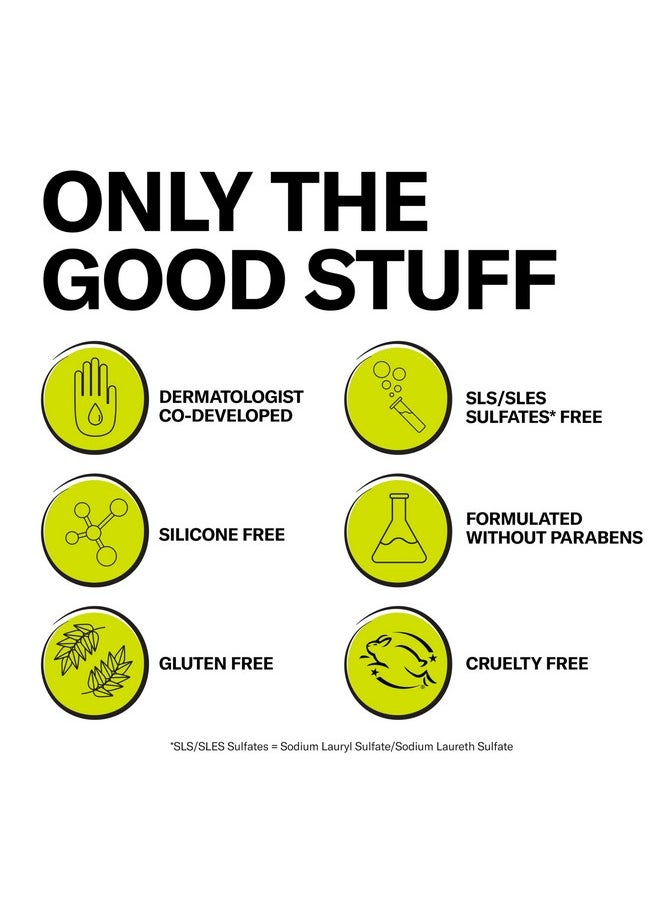 DevaCurl No-Poo Decadence Zero Lather Cleanser for Ultra-Rich Moisture, Green Oasis, 12 fl. oz.