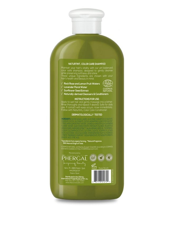 Naturtint Color Care Shampoo for Color-Treated, Dry, or Normal Hair, Formulated to Retain Vibrancy without Parabens, Sodium Lauryl Sulfate or Sodium Laureth Sulfate